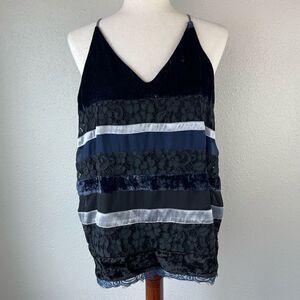 LOFT Velvet Tank Top Size Petite L